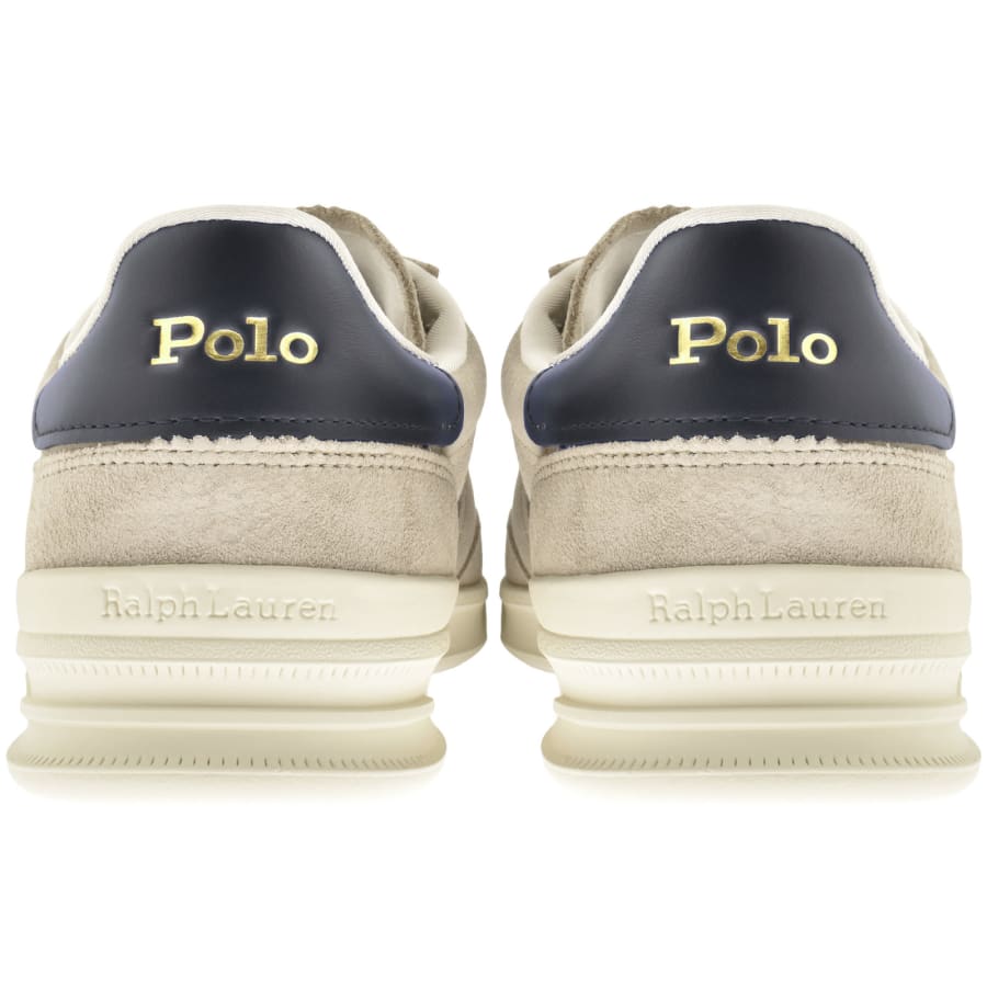 Ralph lauren suede trainers best sale